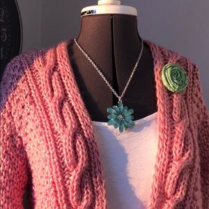 Sweet & Sassy, Vintage “hand knit” sweater